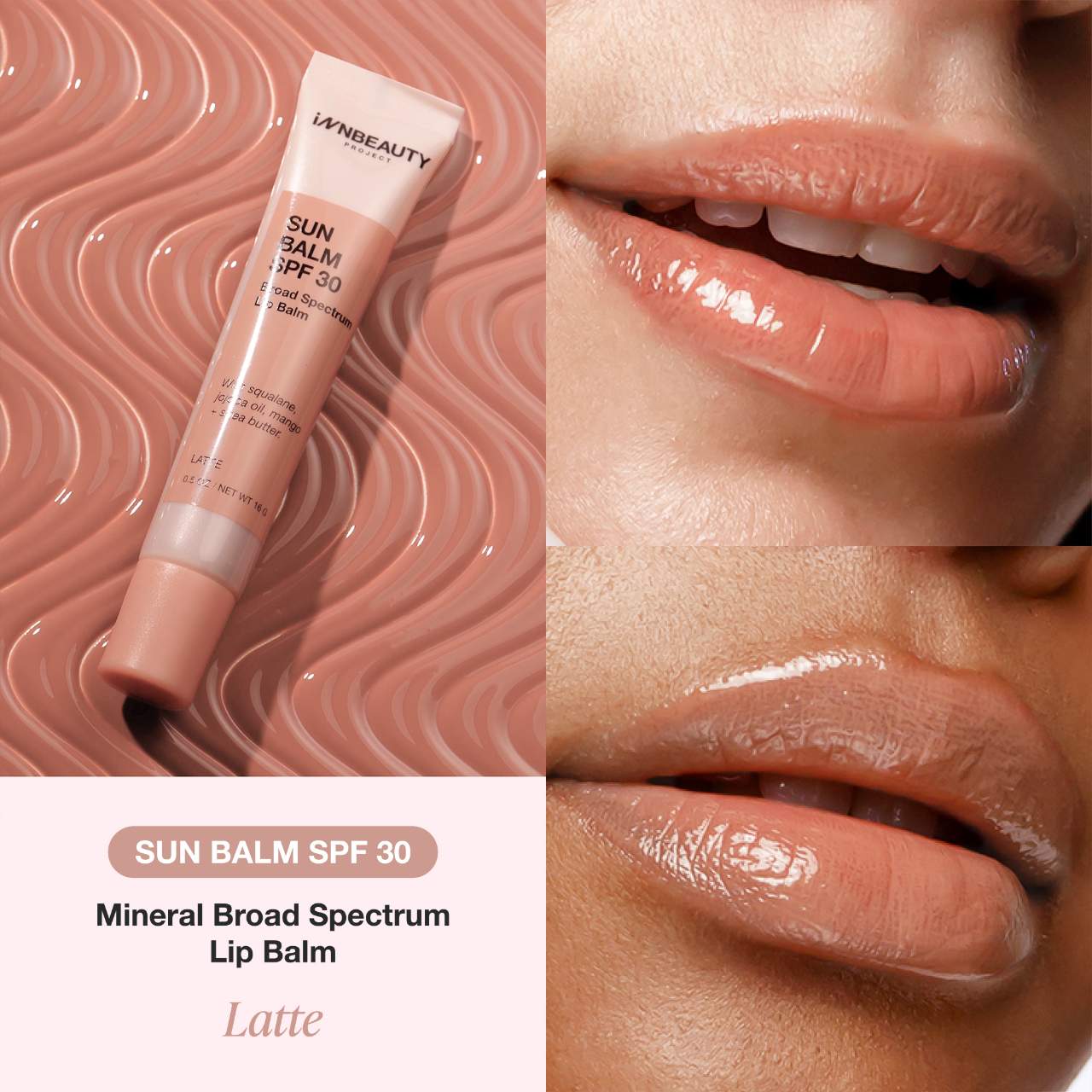 *PREORDEN: Sun Balm SPF 30 Broad Spectrum Lip Balm - iNNBEAUTY PROYECT / Balsamo nutritivo