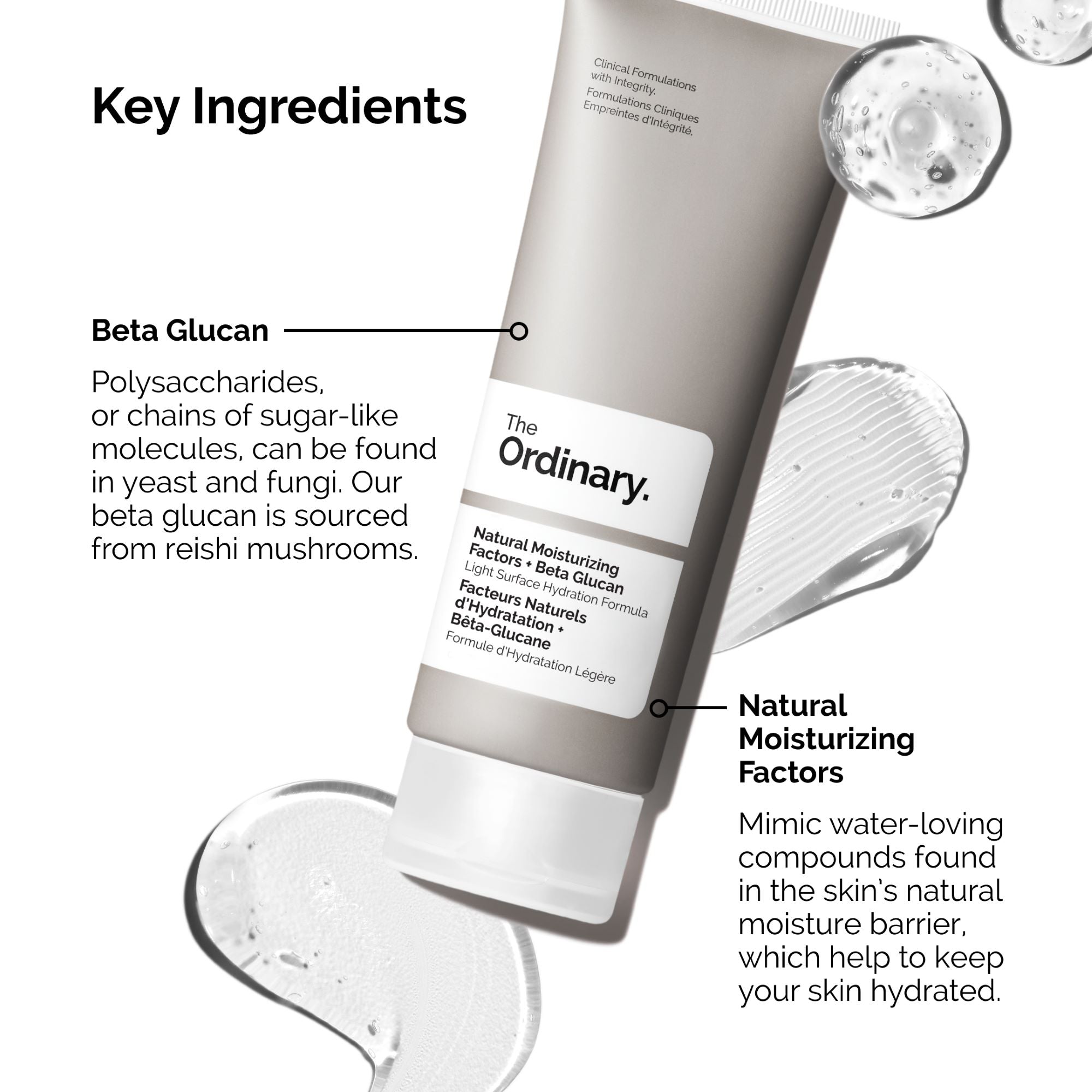 *PREORDEN: Natural Moisturizing Factors + Beta Glucan 100mL - The Ordinary / Humectante en gel