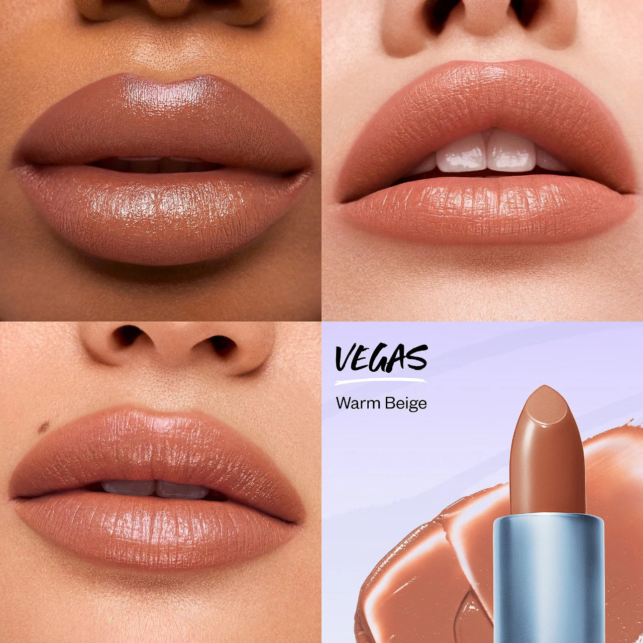 Mini Weightless Lip Color Nourishing Satin Lipstick - Kosas / Labial hidratante satinado tamaño mini