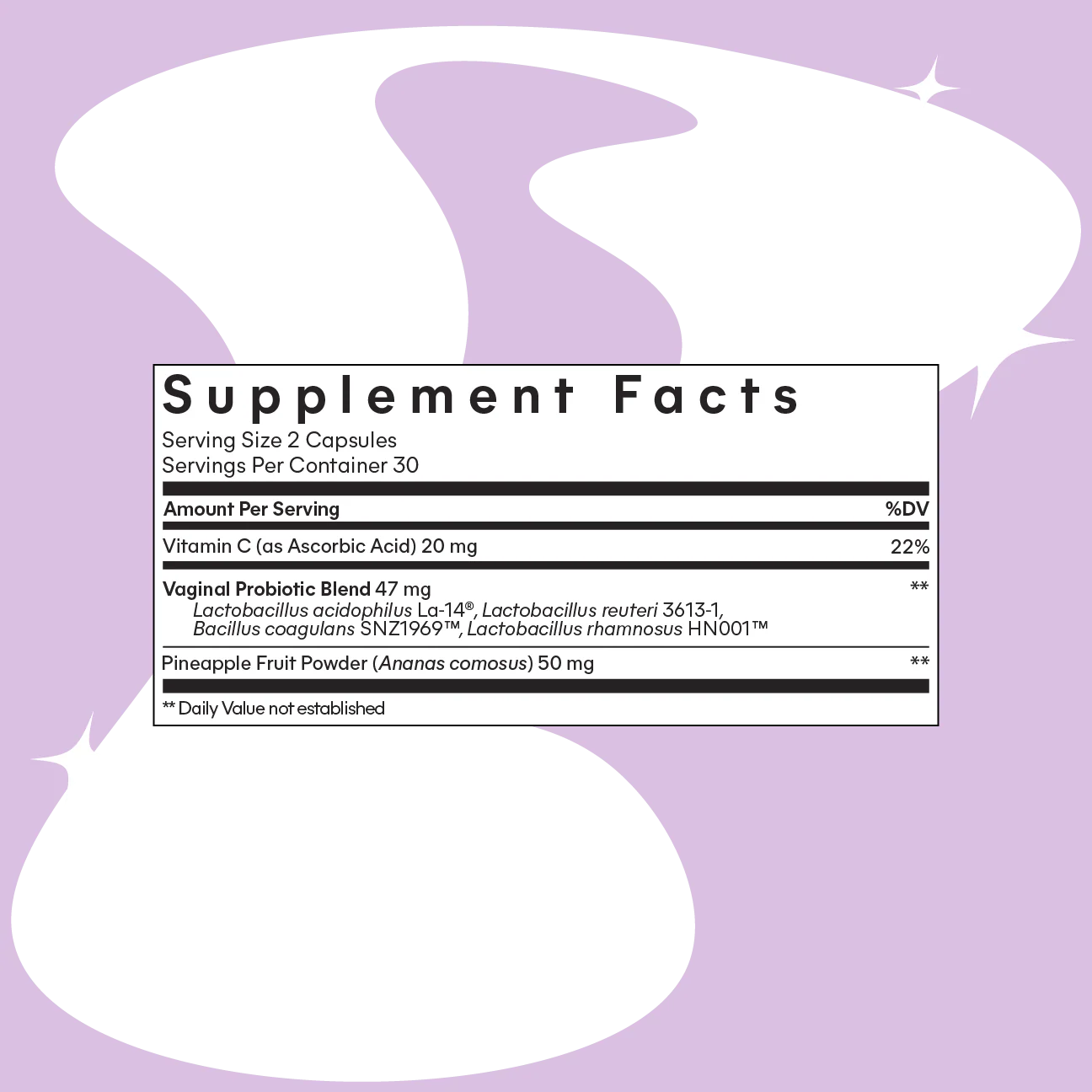 PURR Vaginal Probiotic Gummies or Capsules - lemme / Gomitas o cápsulas salud vaginal