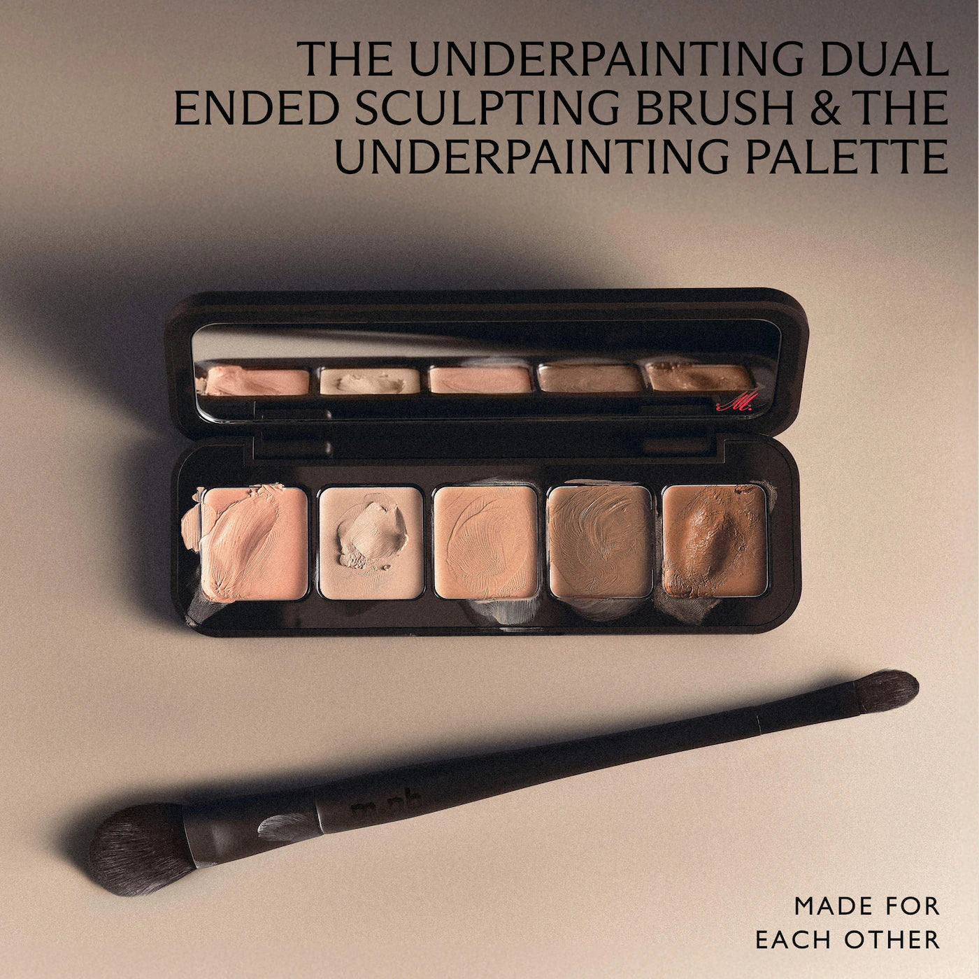 *PREORDEN: Underpainting Dual-Ended Sculpting Brush - m.ph by Mary Phillips / Brocha multiusos para rostro