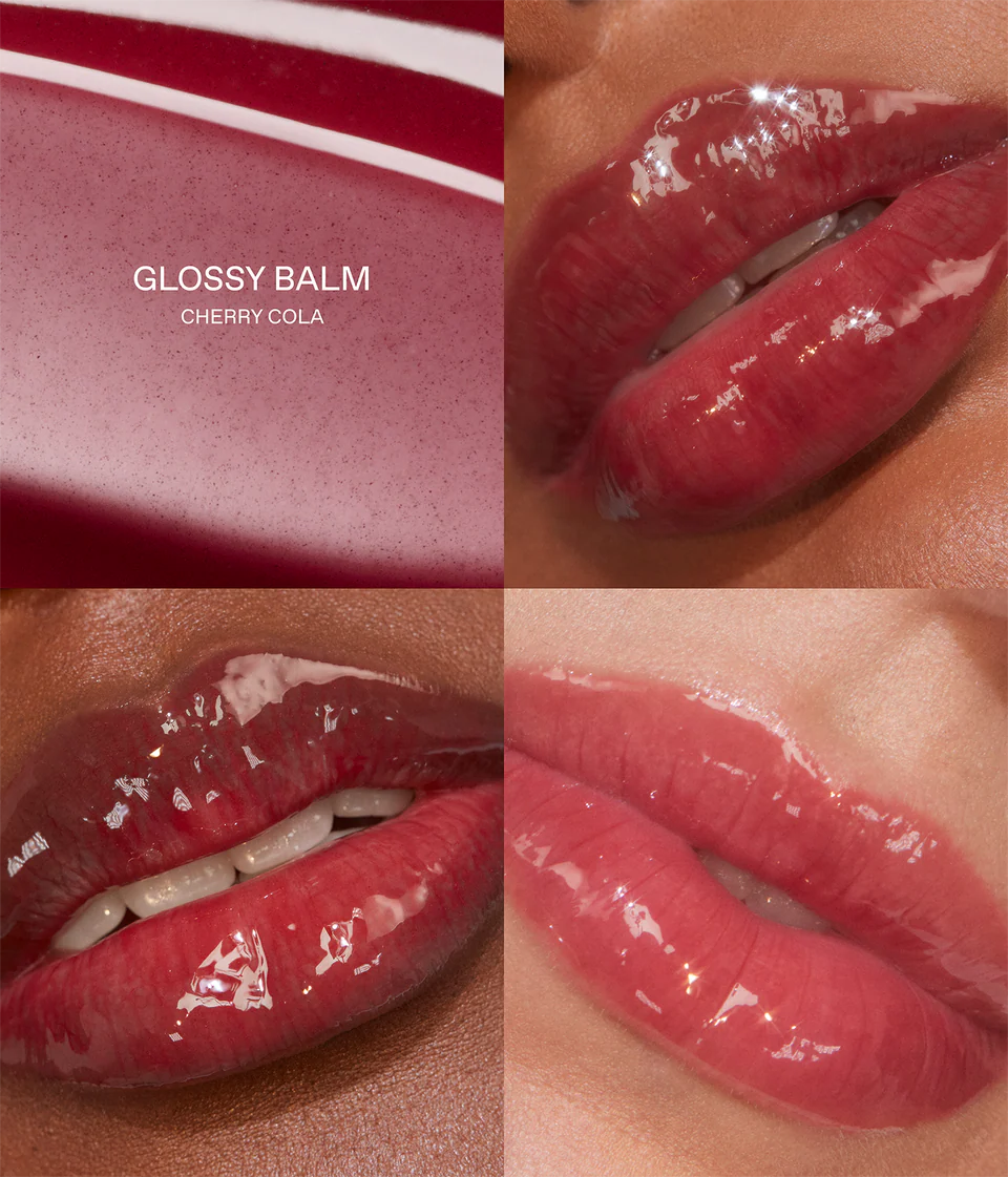 Mini essential drip glossy balm duo - r.e.m. beauty / Set 2 pzas brillo con color y acido hialurónico