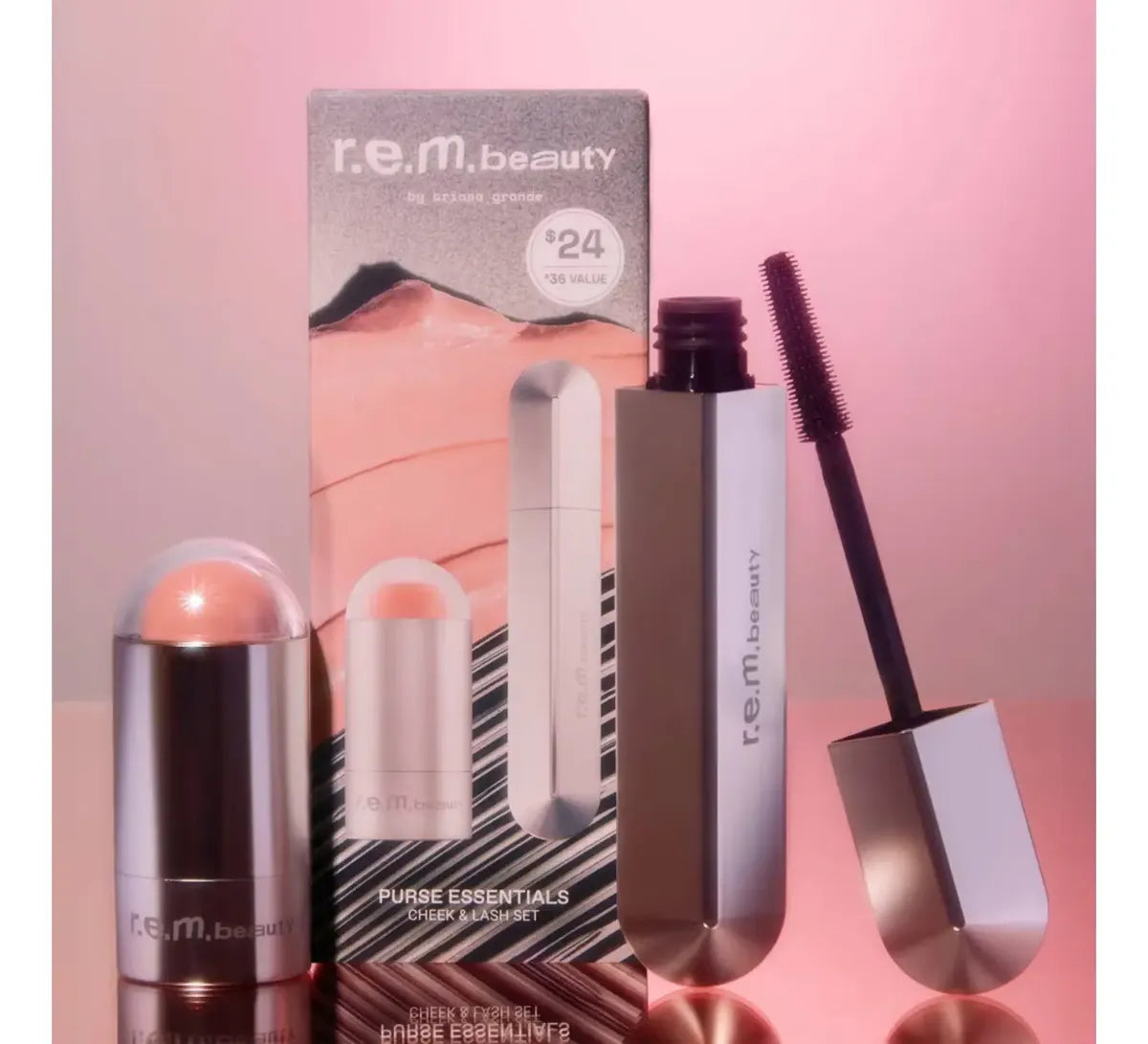 Purse Essentials Cheek & Lash Set - r.e.m. beauty / Set de rubor y mascara de pestañas