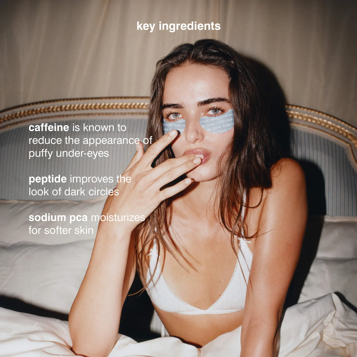 *PREORDEN: Peptide Eye Prep Depuffing Eye Patches 6 pares - RHODE / Parches refrescantes para ojos