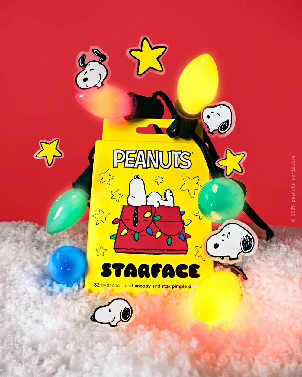 *PREORDEN: sleepy snoopy refill - Starface / Parches para granitos 32ct REFILL