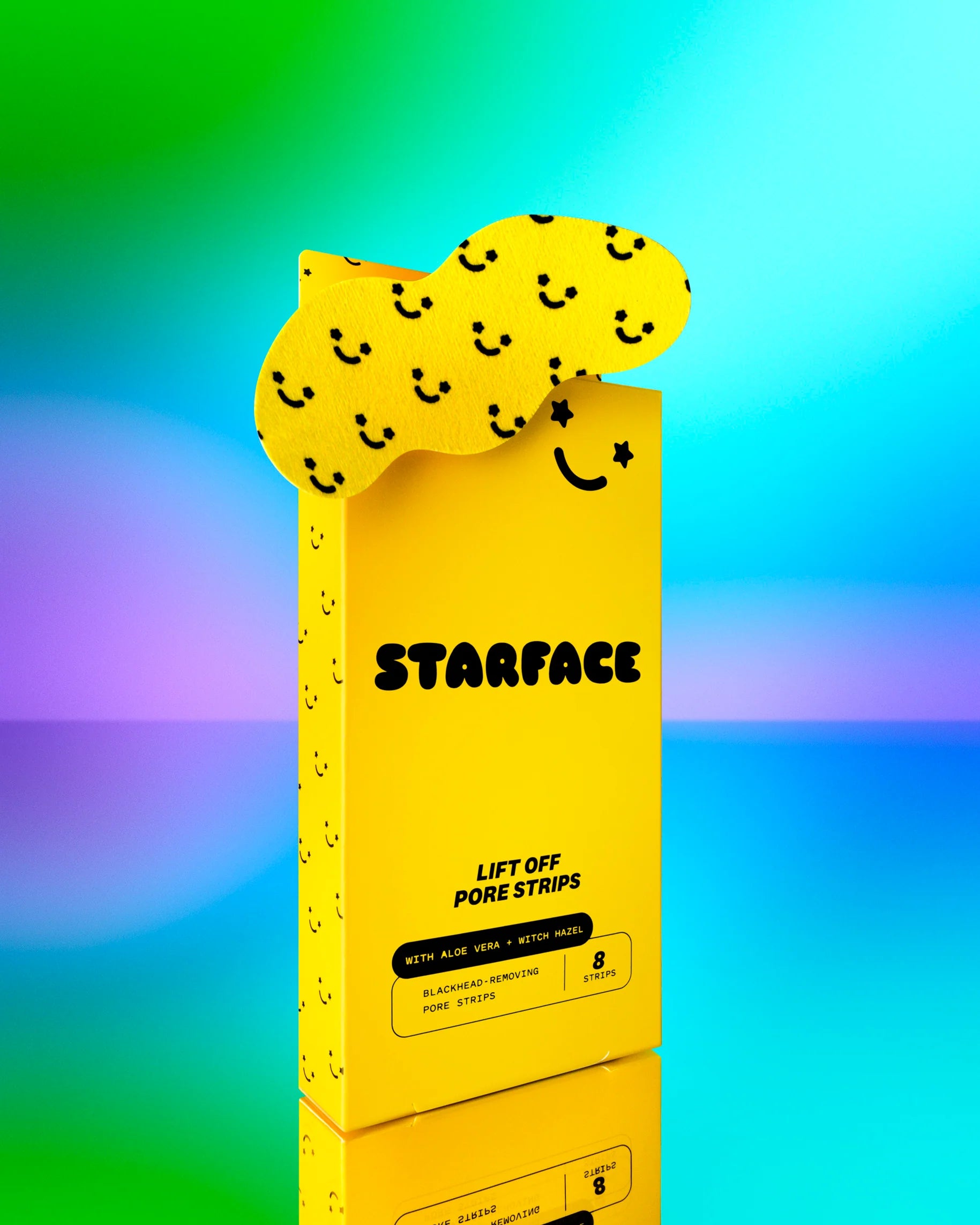 Lift Off Pore Strips - Starface / Tiras para limpiar poros y puntos negros 8pz