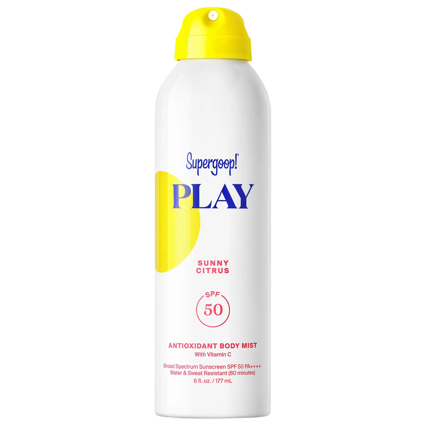 *PREORDEN: PLAY Antioxidant Body Sunscreen Mist SPF 50 - Supergoop! / Protector solar corporal en spray
