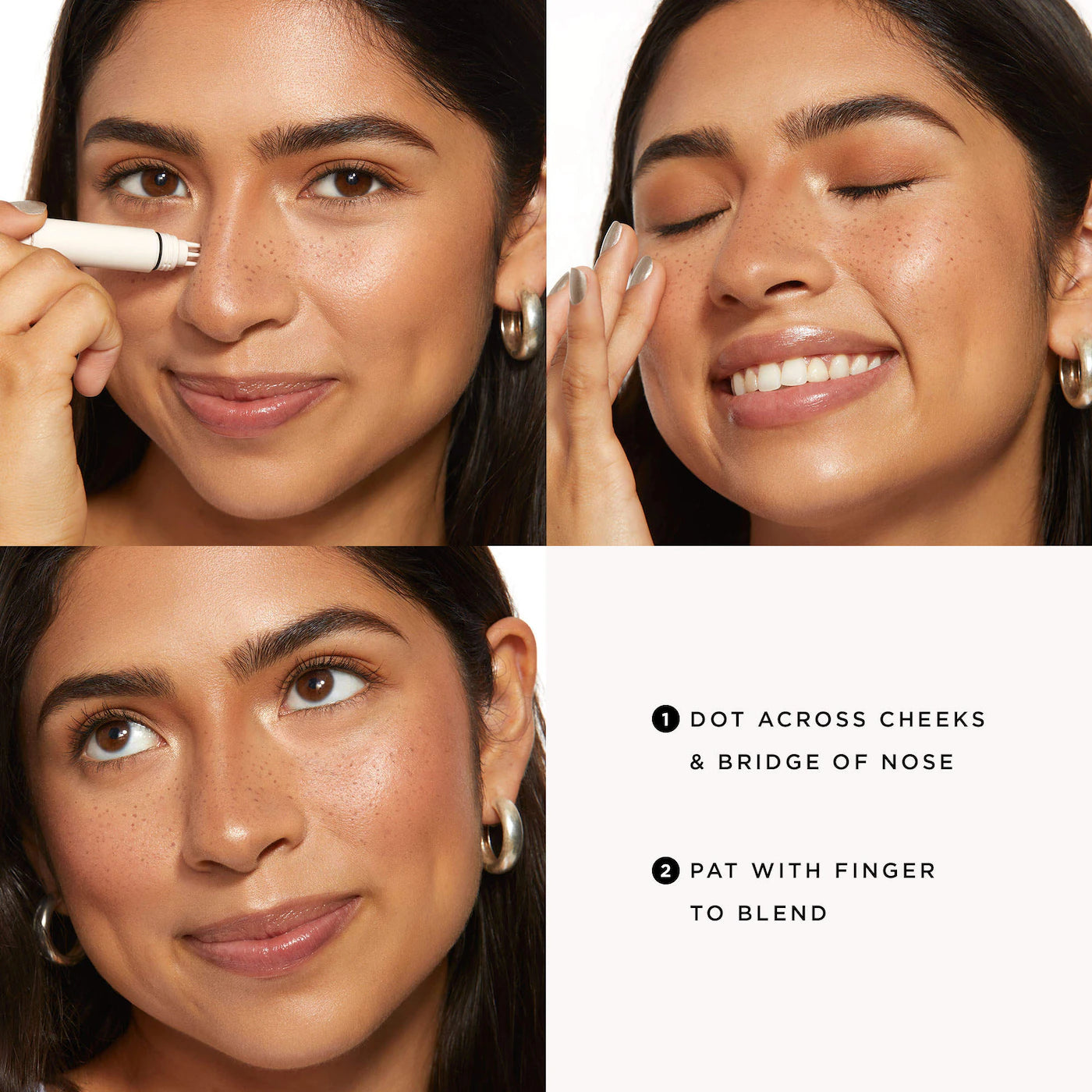 go with the faux freckle stamp - tarte / Aplicador de pecas