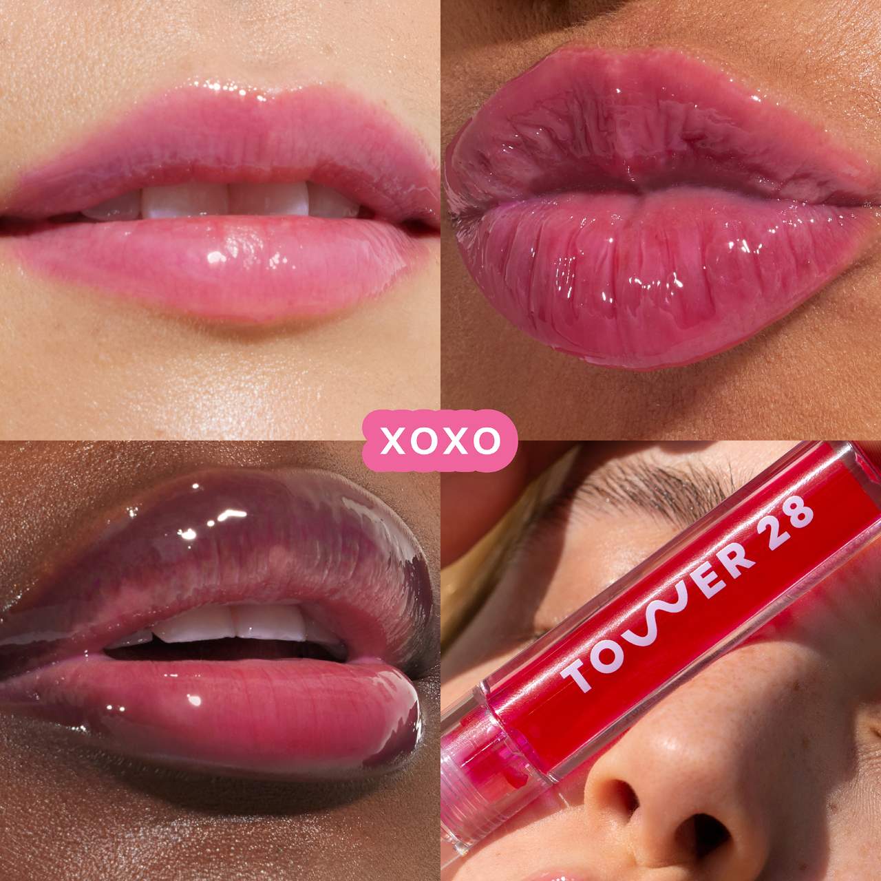 *PREORDEN: ShineOn Lip Jelly Hydrating Non-Sticky Lip Oil - Tower 28 / Labial hidratante