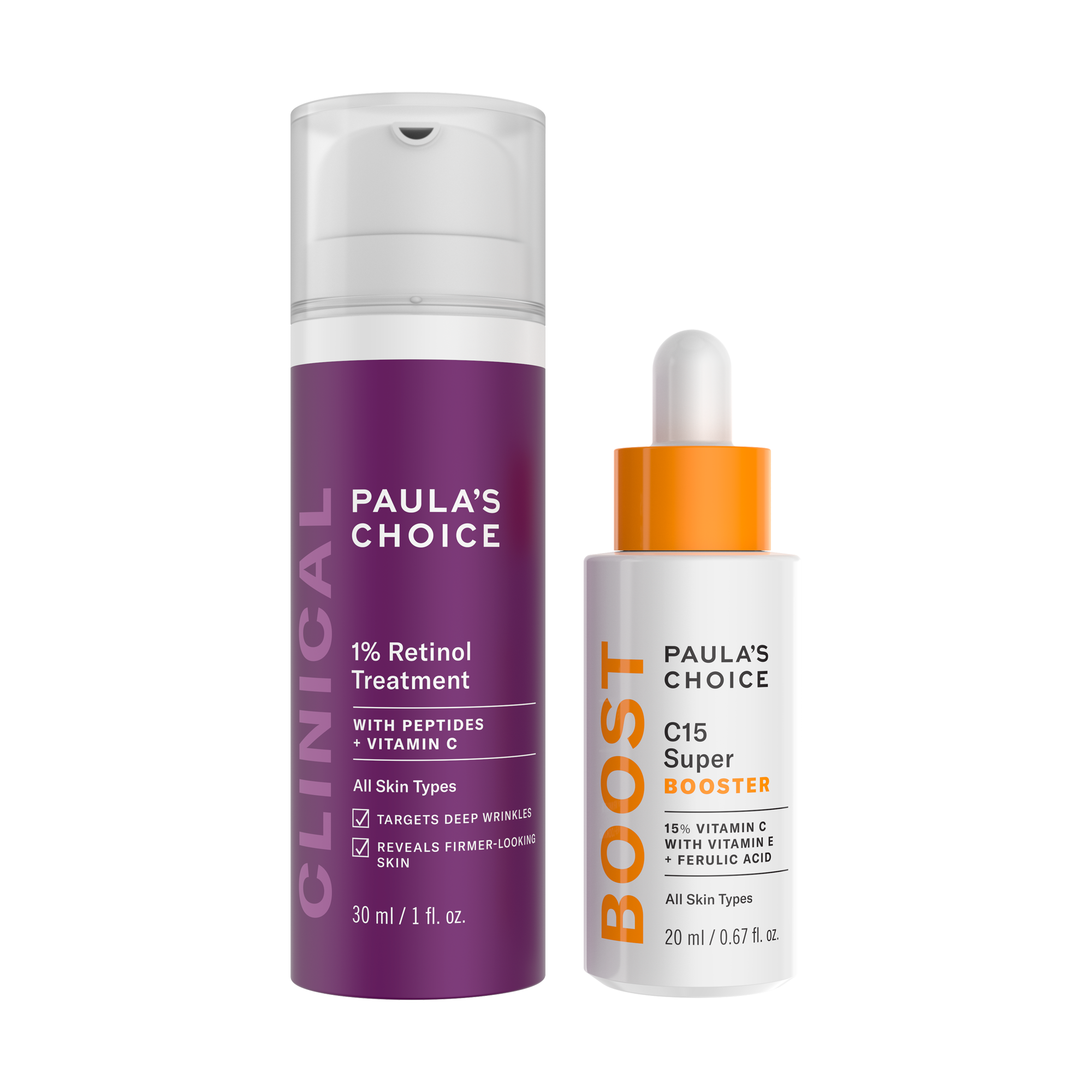 *PREORDEN: Advanced Firm & Brighten Kit - Paula’s Choice / Kit antienvejecimiento