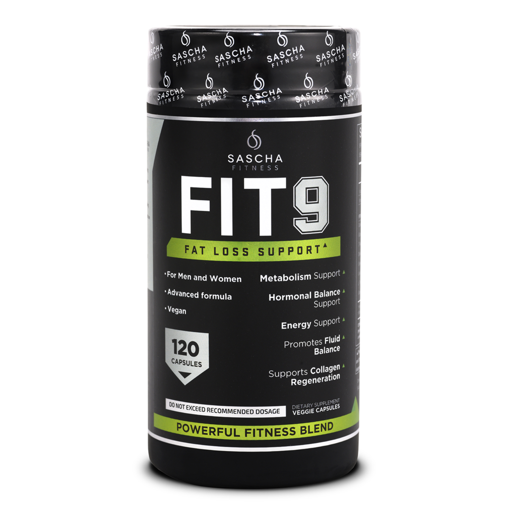 *PREORDEN: Fit 9 - Sascha Fitness / Apoyo para la pérdida de grasa