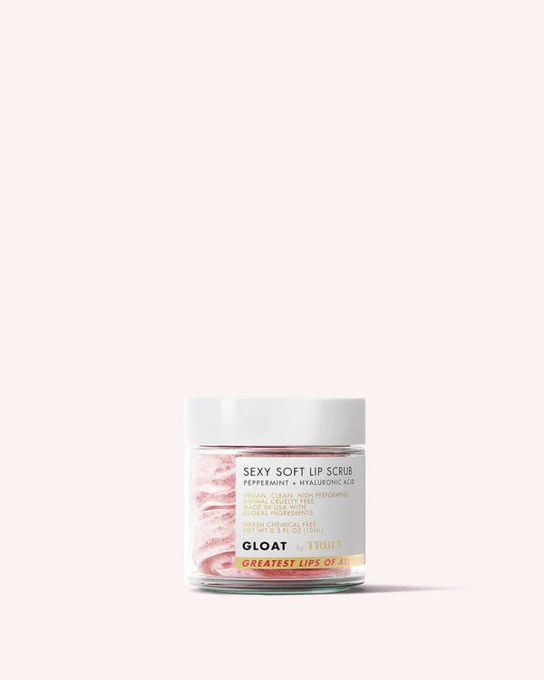 GLOAT Sexy Soft Lip Scrub - Truly / Exfoliante de azúcar y menta para labios