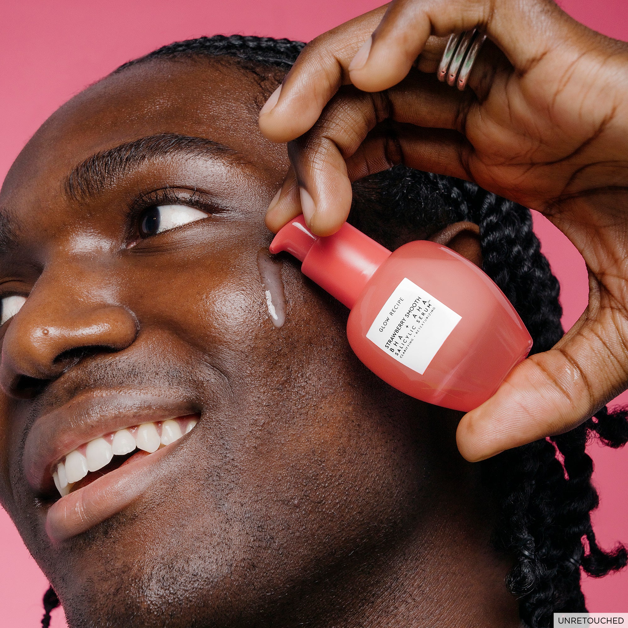 *PREORDEN: Strawberry Smooth BHA + AHA Salicylic Acid Serum - Glow Recipe / Suero AHA y BHA