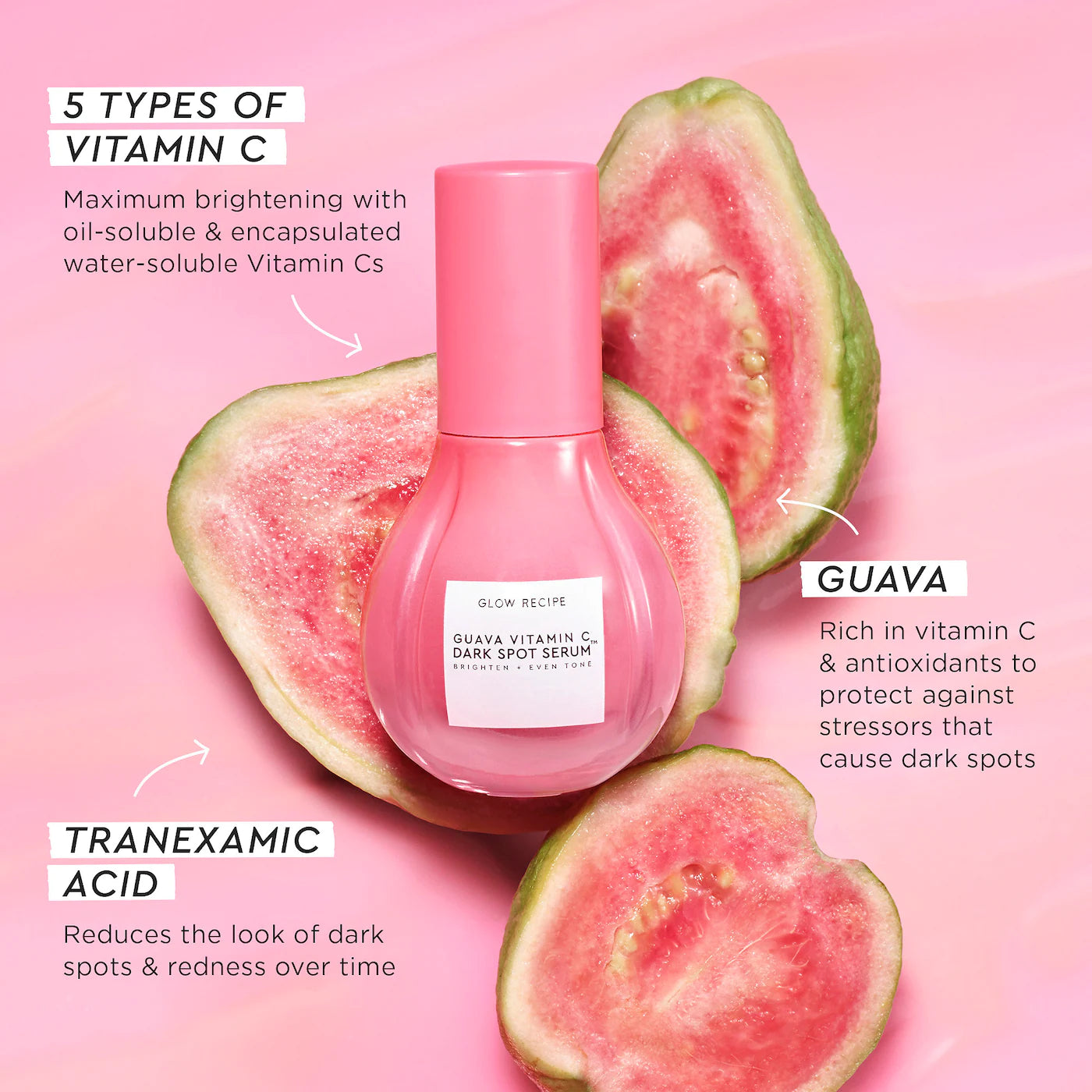 *PREORDEN: Guava Vitamin C Dark Spot Treatment Serum - Glow Recipe / Suero para manchas oscuras