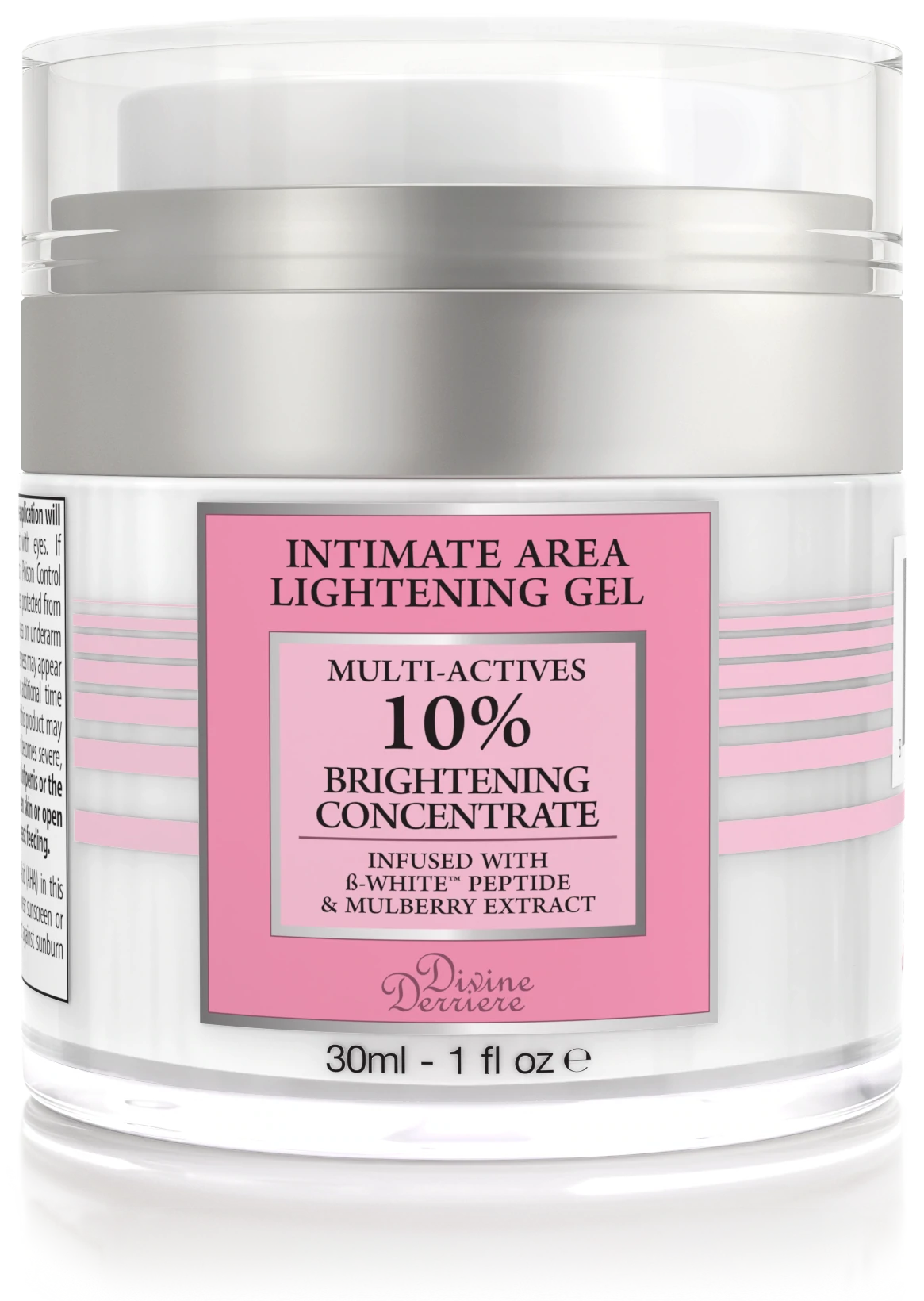 *PREORDEN: Intimate Lightening Gel with Peptide - Divine Derriere / Crema aclaradora íntima