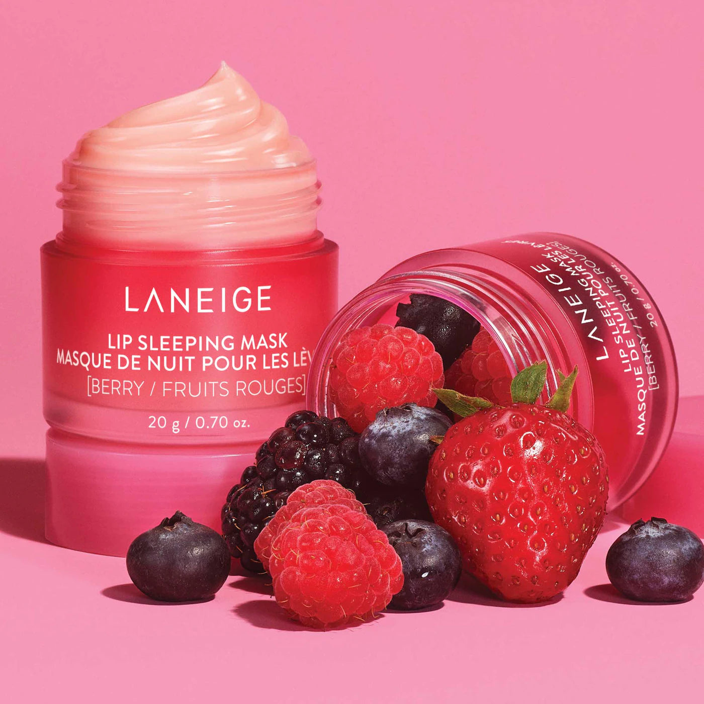 *PREORDEN: Lip Sleeping Mask with Hyaluronic Acid and Vitamin C - Laneige / Mascarilla para labios