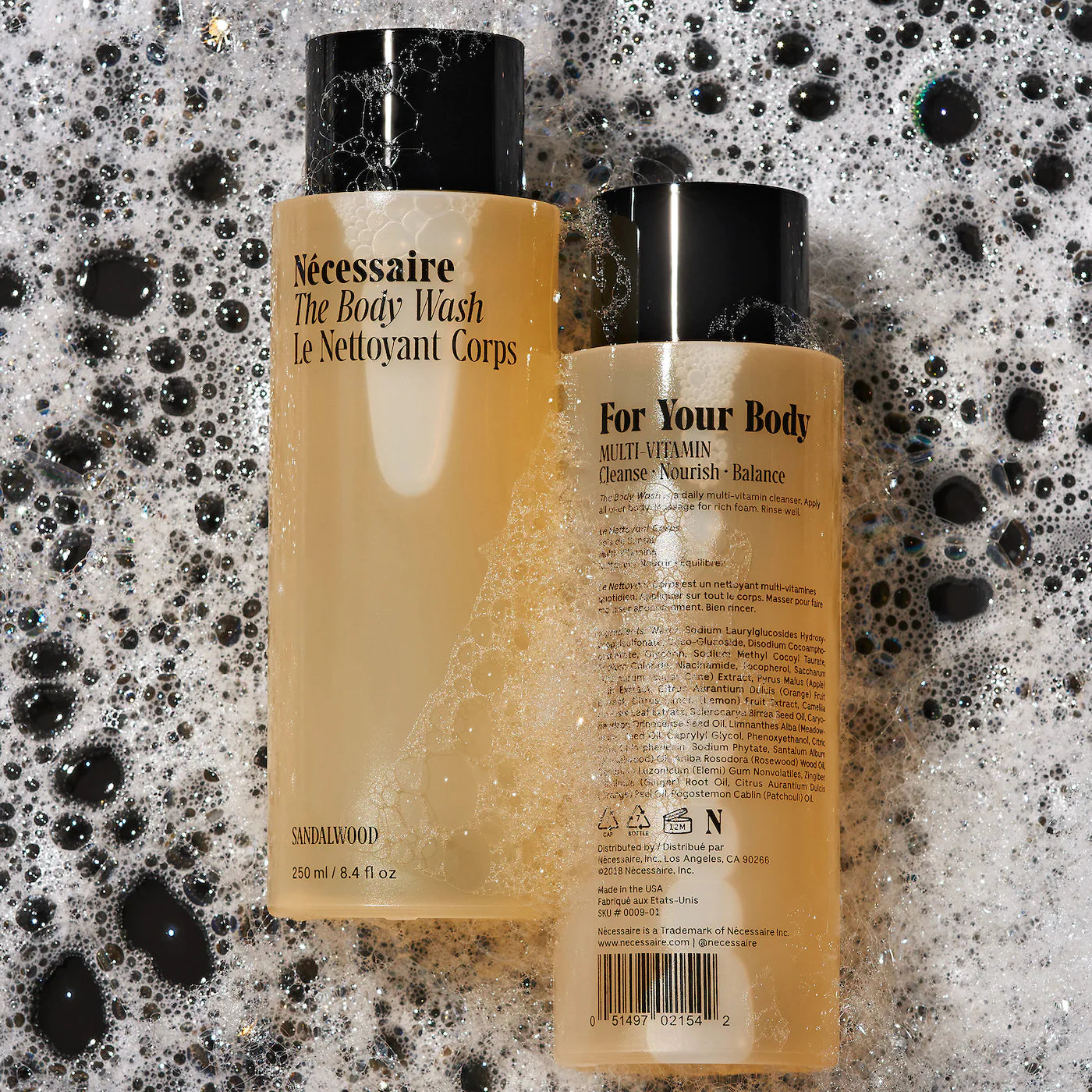 *PREORDEN: The Body Wash Con Niacinamida, Vitaminas + Surfactantes Vegetales 250mL - Nécessaire / Limpiador Multivitamínico