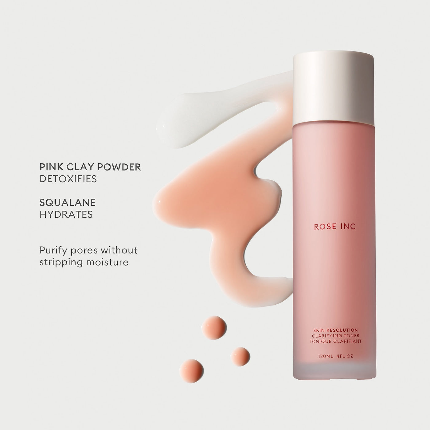 *PREORDEN: Skin Resolution Clean Exfoliating Acid Toner - Rose Inc / Toner exfoliante uso diario