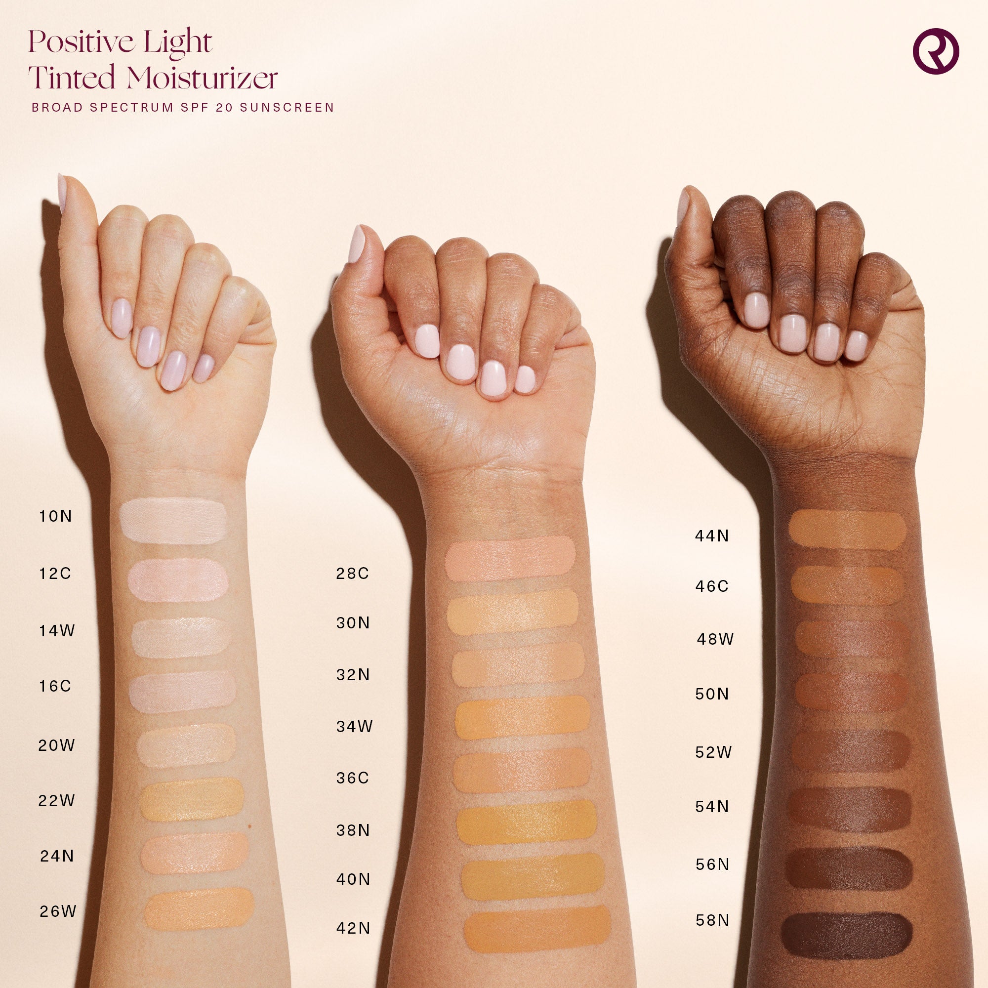 *PREORDEN: Positive Light Tinted Moisturizer Broad Spectrum SPF 20 Sunscreen - Rare Beauty / Humectante con color
