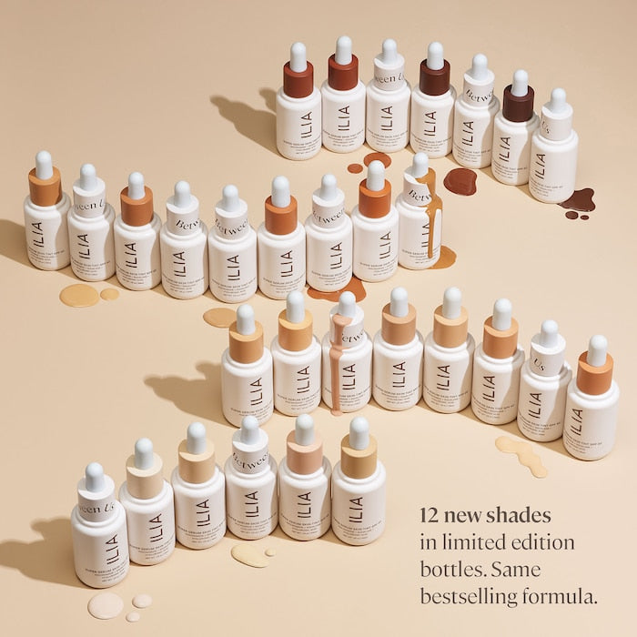 *PREORDEN: Super Serum Skin Tint SPF 40 Foundation - ILIA / Suero con color