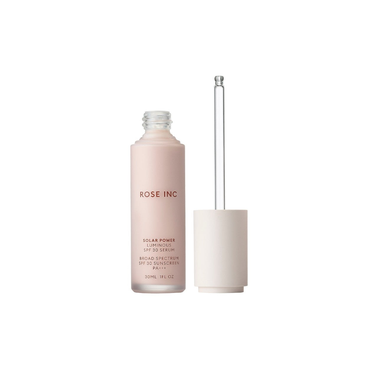 Solar Power Luminous SPF 30 Brightening Serum - ROSE INC / Protector solar, suero iluminador.