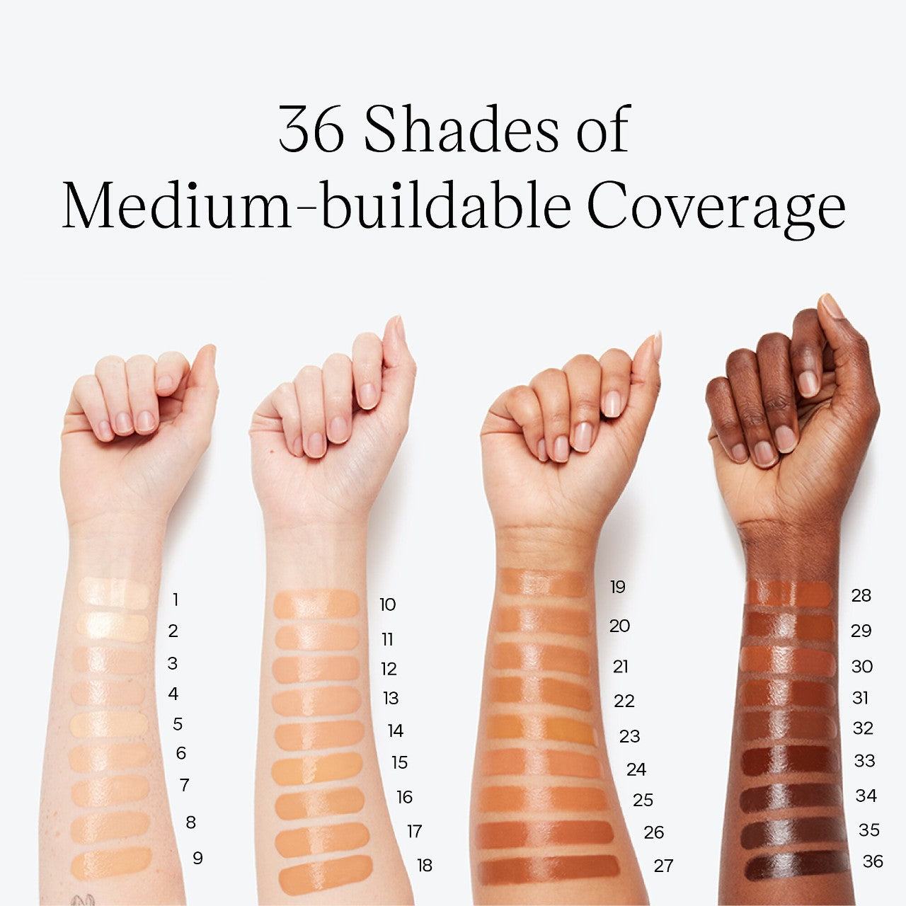 *PREORDEN: Glowy Super Skin Lightweight Hydrobounce™ Serum Foundation - Saie / Base hidratante acabado natural