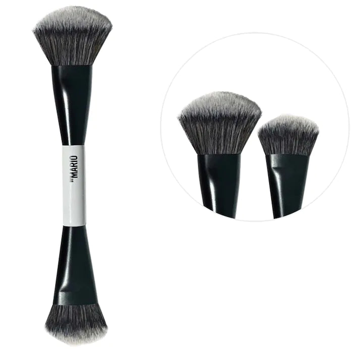 F4 Dual-Ended Foundation and Face Brush - MAKEUP BY MARIO / Brocha para base