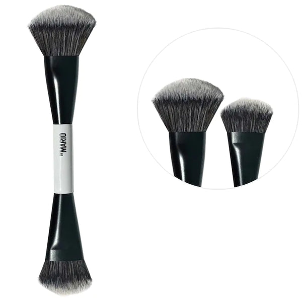 *PREORDEN: F4 Dual-Ended Foundation and Face Brush - MAKEUP BY MARIO / Brocha para base