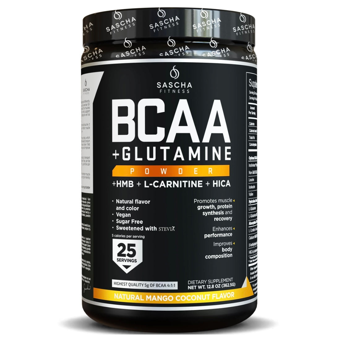 *PREORDEN: BCAA - Sascha Fitness / Mejora rendimiento del entrenamiento físico