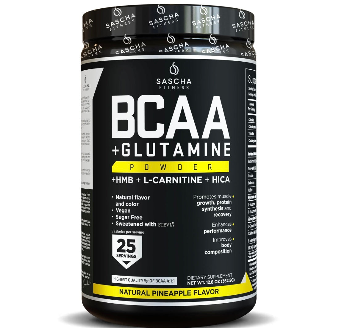 *PREORDEN: BCAA - Sascha Fitness / Mejora rendimiento del entrenamiento físico