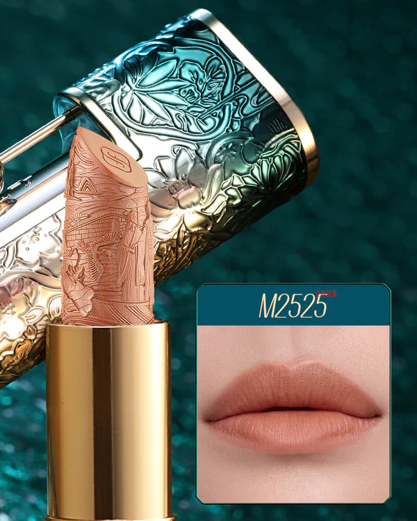 *PREORDEN: Blooming Rouge Love Lock Lipstick - Florasis / Labial sedoso, delicadamente grabado