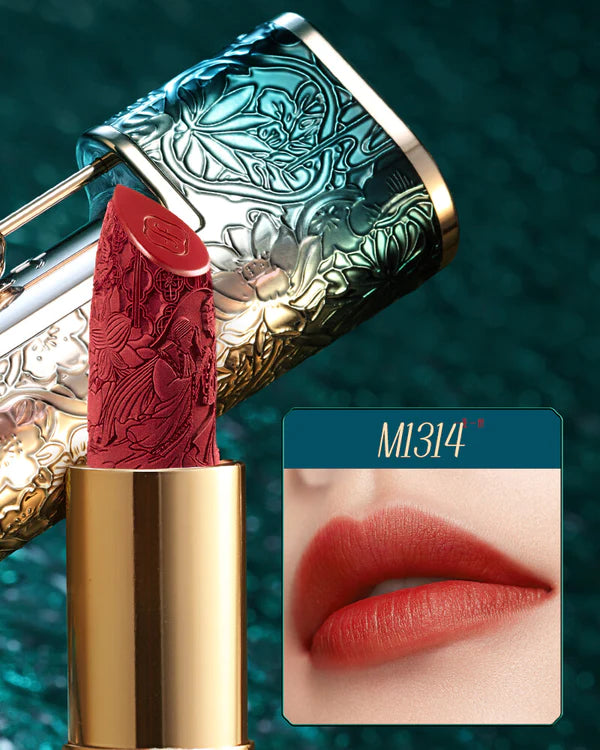 *PREORDEN: Blooming Rouge Love Lock Lipstick - Florasis / Labial sedoso, delicadamente grabado