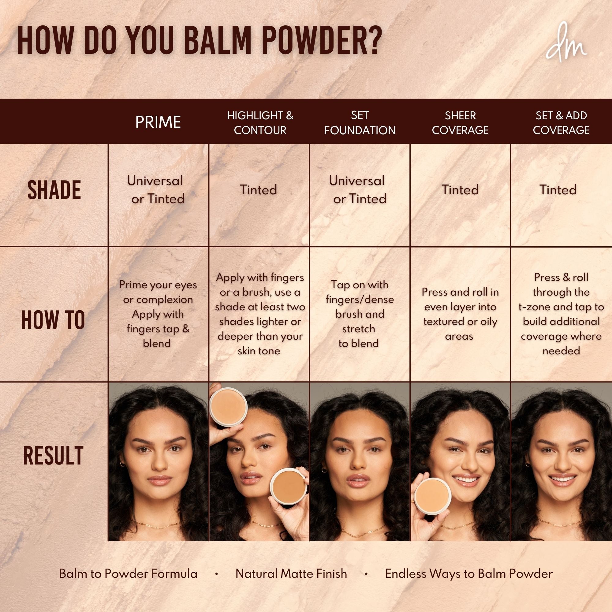 *PREORDEN: Yummy Skin Blurring Balm Powder - Danessa Myricks Beauty / Bálsamo que cubre y difumina