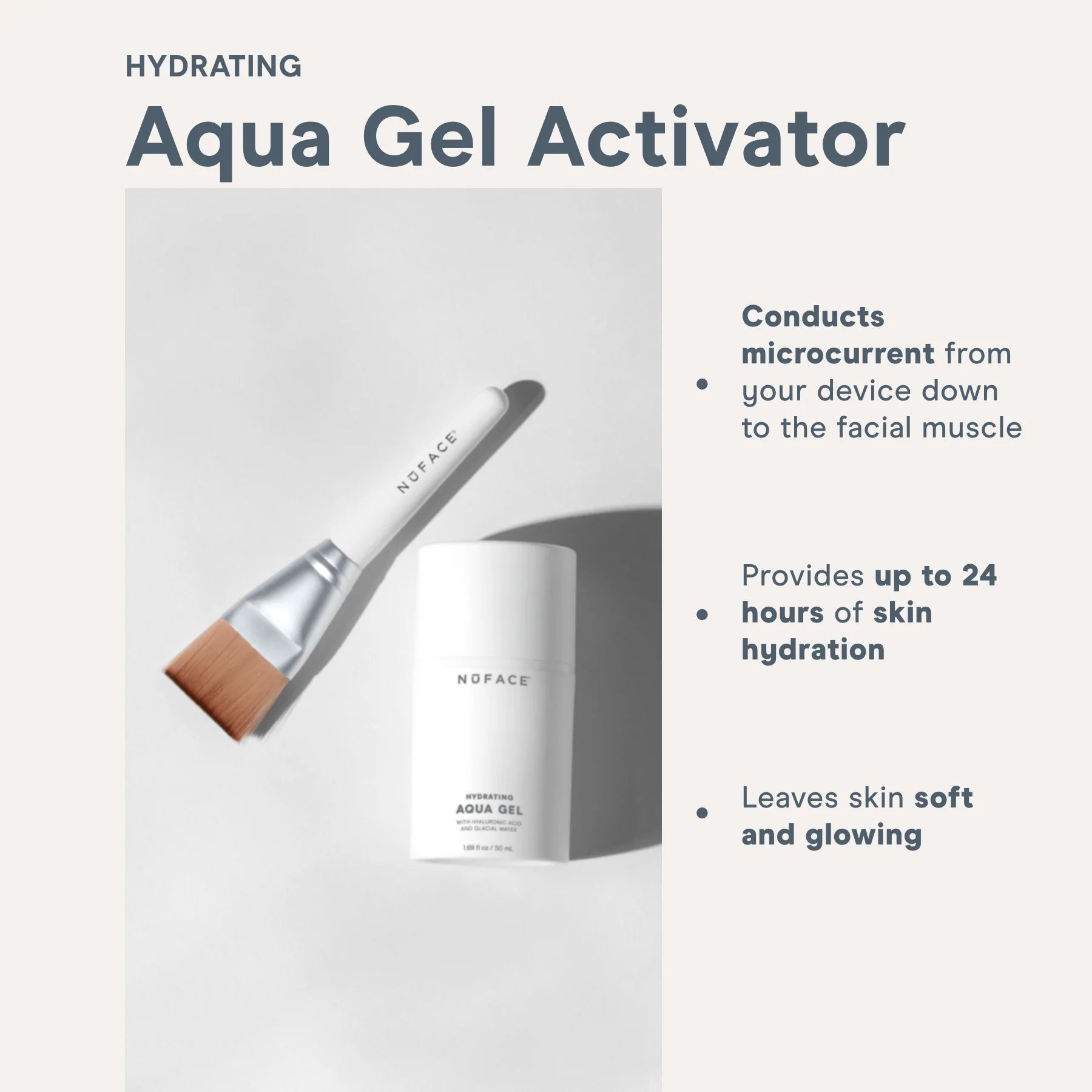 Aqua Gel Activator 50mL - NuFACE / Hidratante