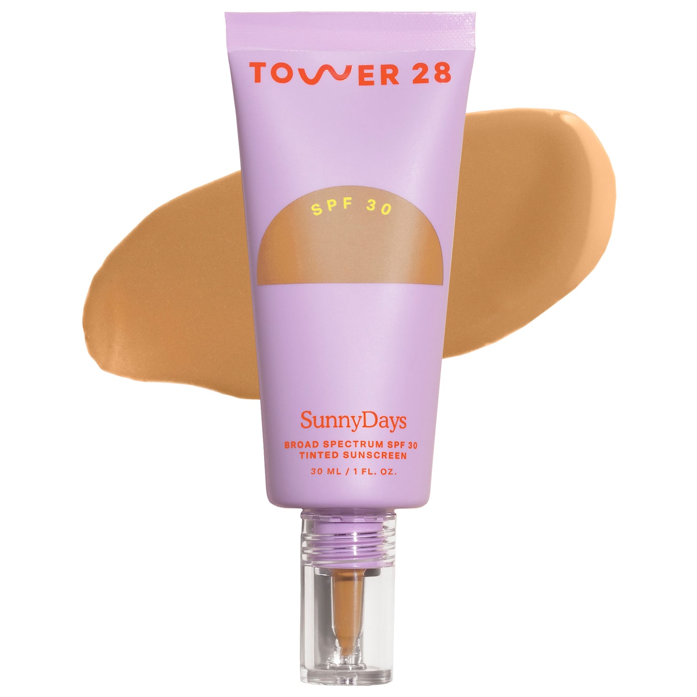SunnyDays SPF 30 Tinted Sunscreen Foundation - Tower 28 / Base con protector solar
