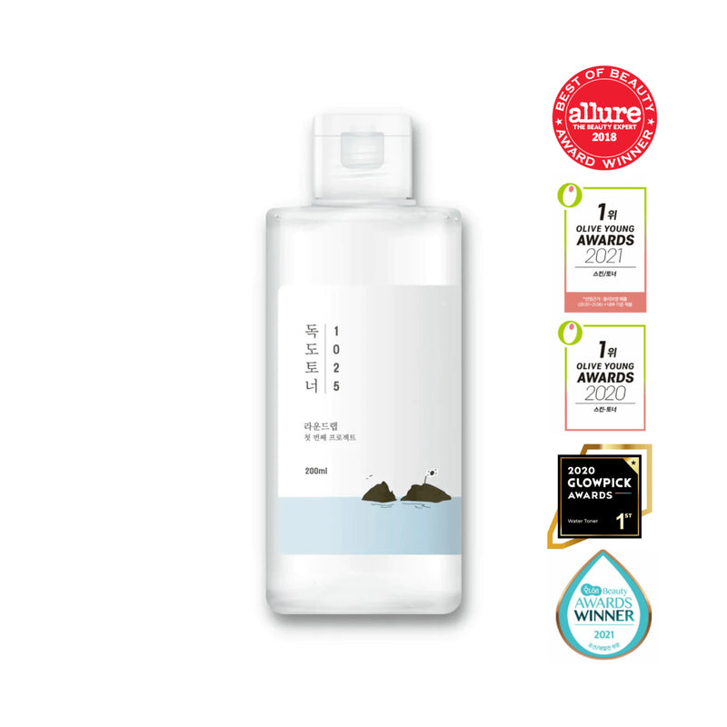 *PREORDEN: 1025 Dokdo Toner 200mL - ROUND LAB / Tónico hidratante