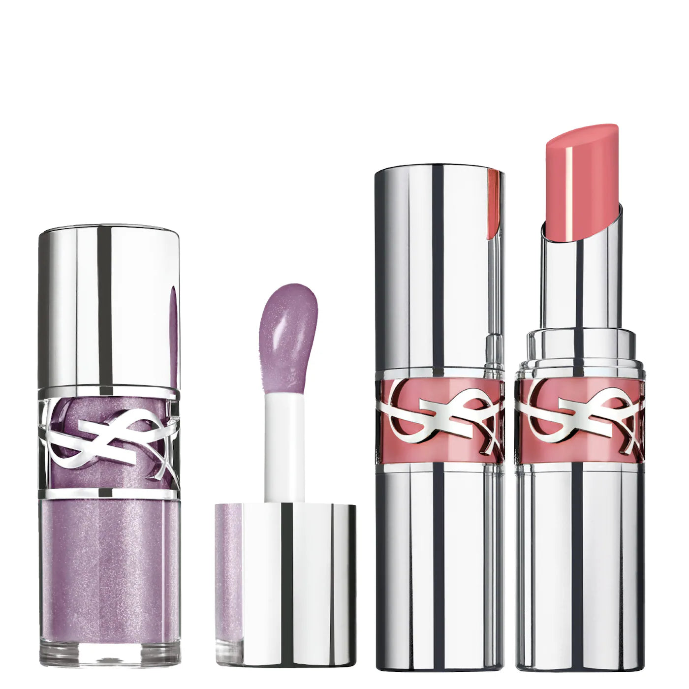 *PREORDEN: YSL Loveshine Lip Oil Stick & Plumping Gloss Duo Gift Set - Yves Saint Laurent / Set 2 labiales