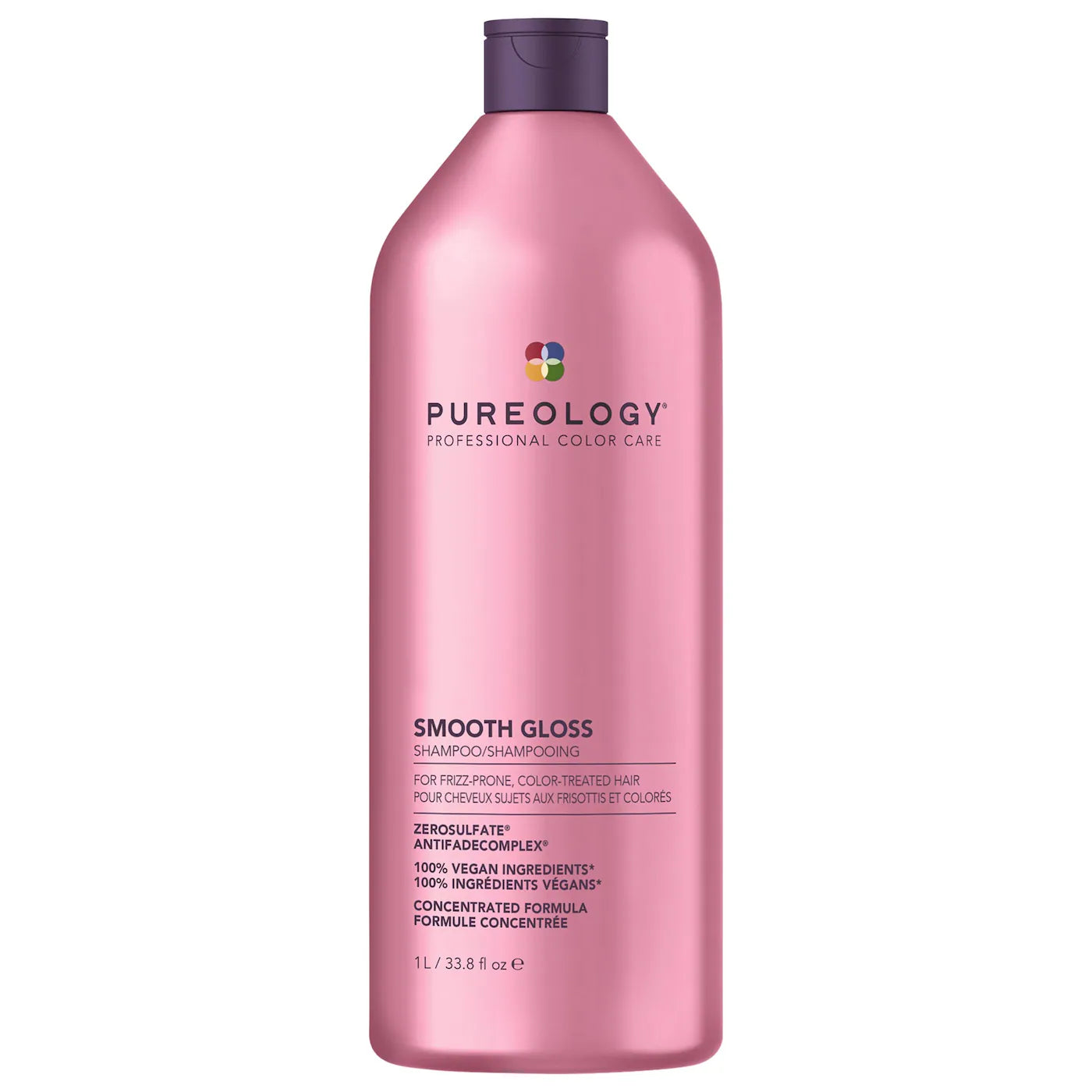 *PREORDEN: Smooth Gloss Shampoo for Frizz Control & Hair Shine - Pureology / Mini shampoo para el control del frizz