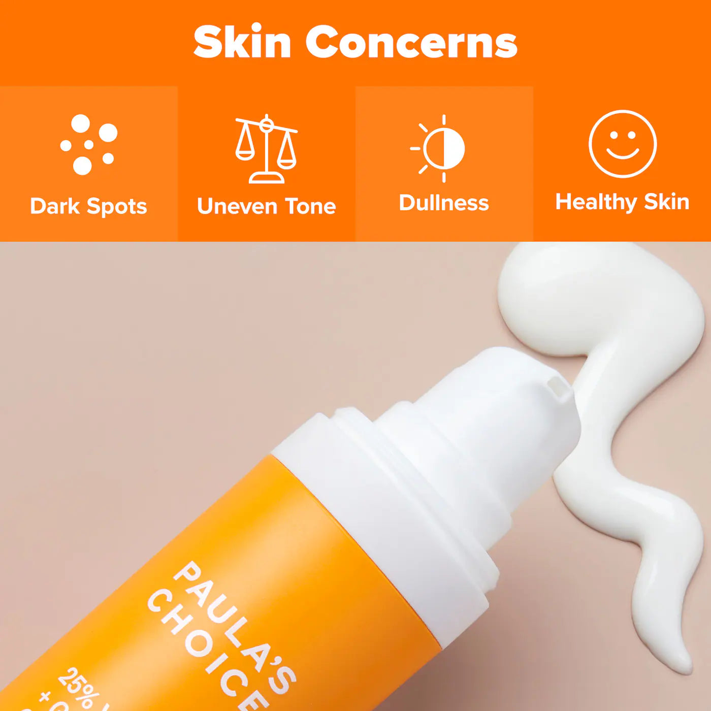 25% Vitamin C + Glutathione Clinical Serum for Brightening & Dark Spots - Paula’s Choice / Suero de vitamina C para la luminosidad