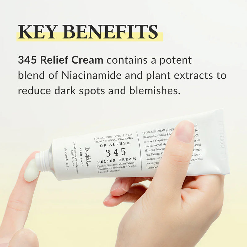 345 Relief Cream - DR.ALTHEA / Crema rica en nutrientes calmante