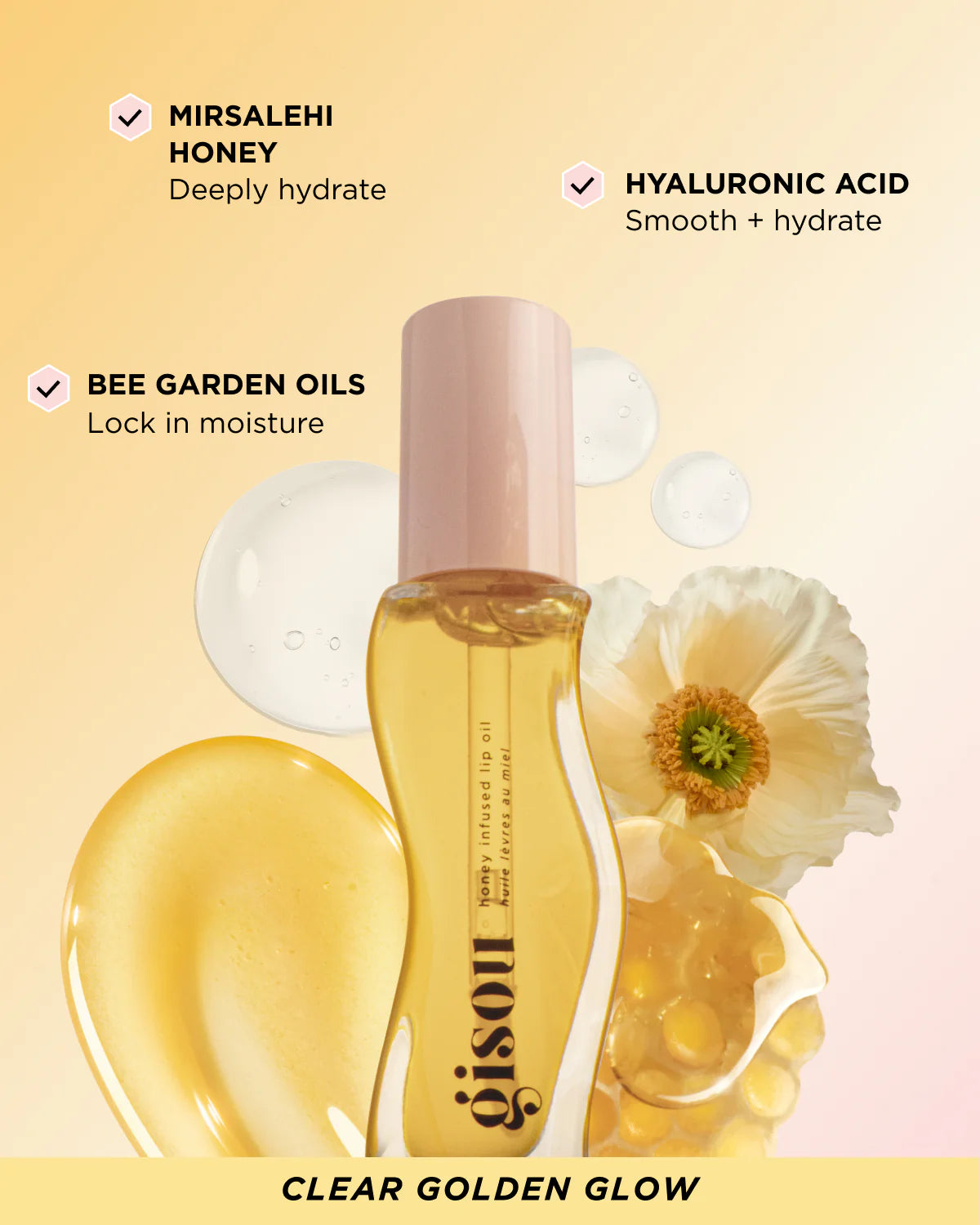 Honey Gloss Duo - Gisou / Set 2 pzas cabello y labios