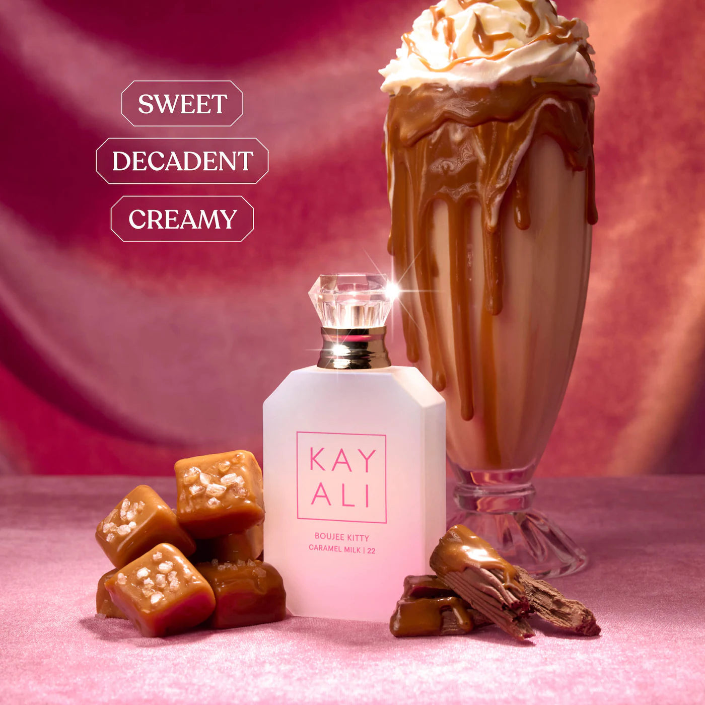 *PREORDEN: BOUJEE KITTY CARAMEL MILK 22 Eau de Parfum Travel Spray - KAYALI