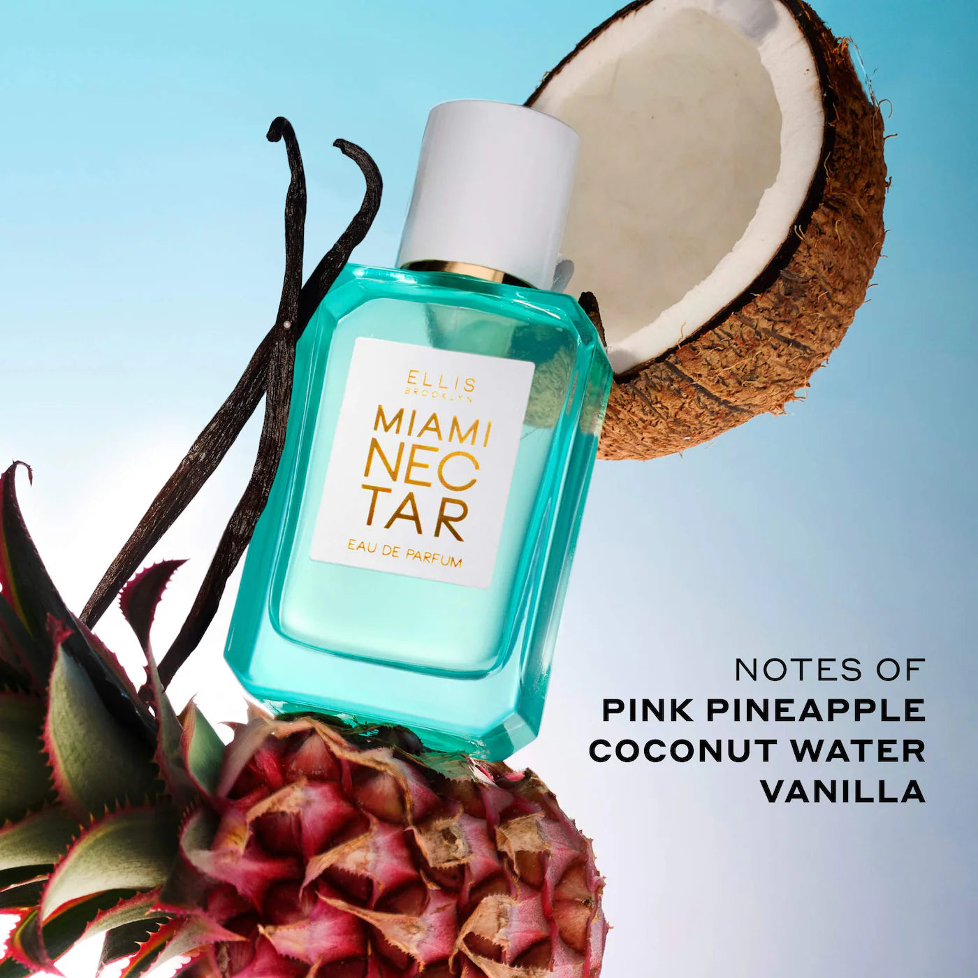 *PREORDEN: MIAMI NECTAR Eau de Parfum with Coconut and Pink Pineapple Travel Spray - Ellis Brooklyn / Perfume