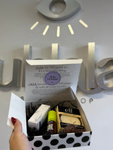 Mistery Box by Uhlala Beauty con valor de $1,569 / Caja 3 pzas labios, ojos y rostro / Piezas limitadas!