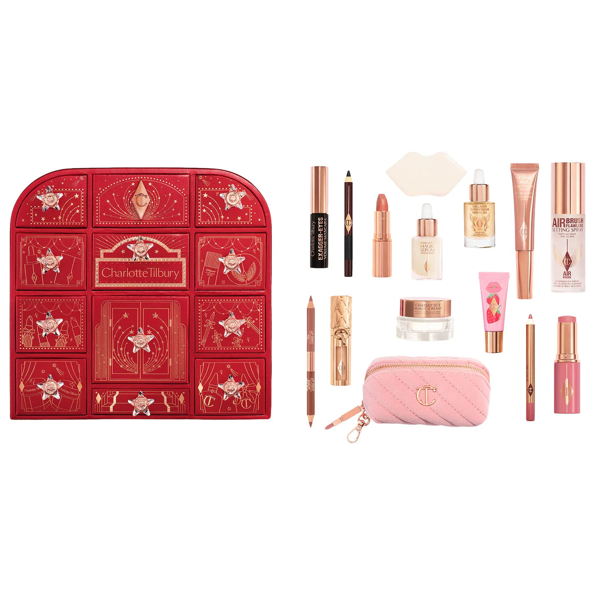 *PREORDEN: Charlotte's Hollywood Beauty Wonderland Advent Calendar - Charlotte Tilbury / Calendario de adviento