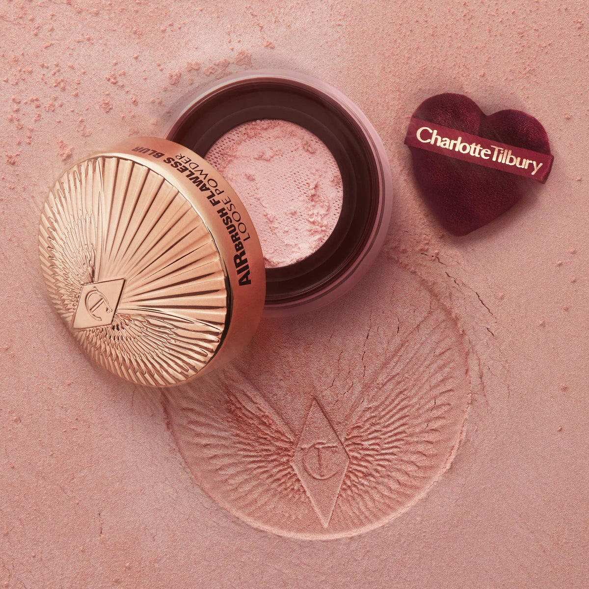 *PREORDEN: Airbrush Flawless Blur Puff Duo - Charlotte Tilbury / Set de borla