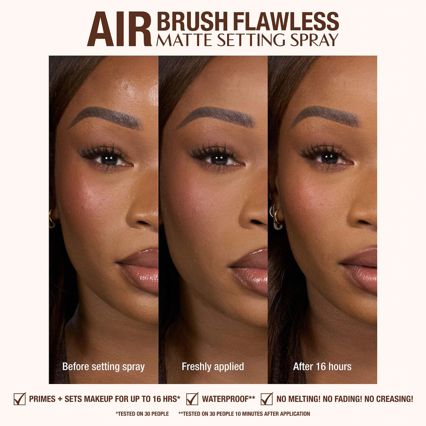 *PREORDEN: Airbrush Flawless Matte Blurring & Waterproof Setting Spray - Charlotte Tilbury / Spray fijador mate