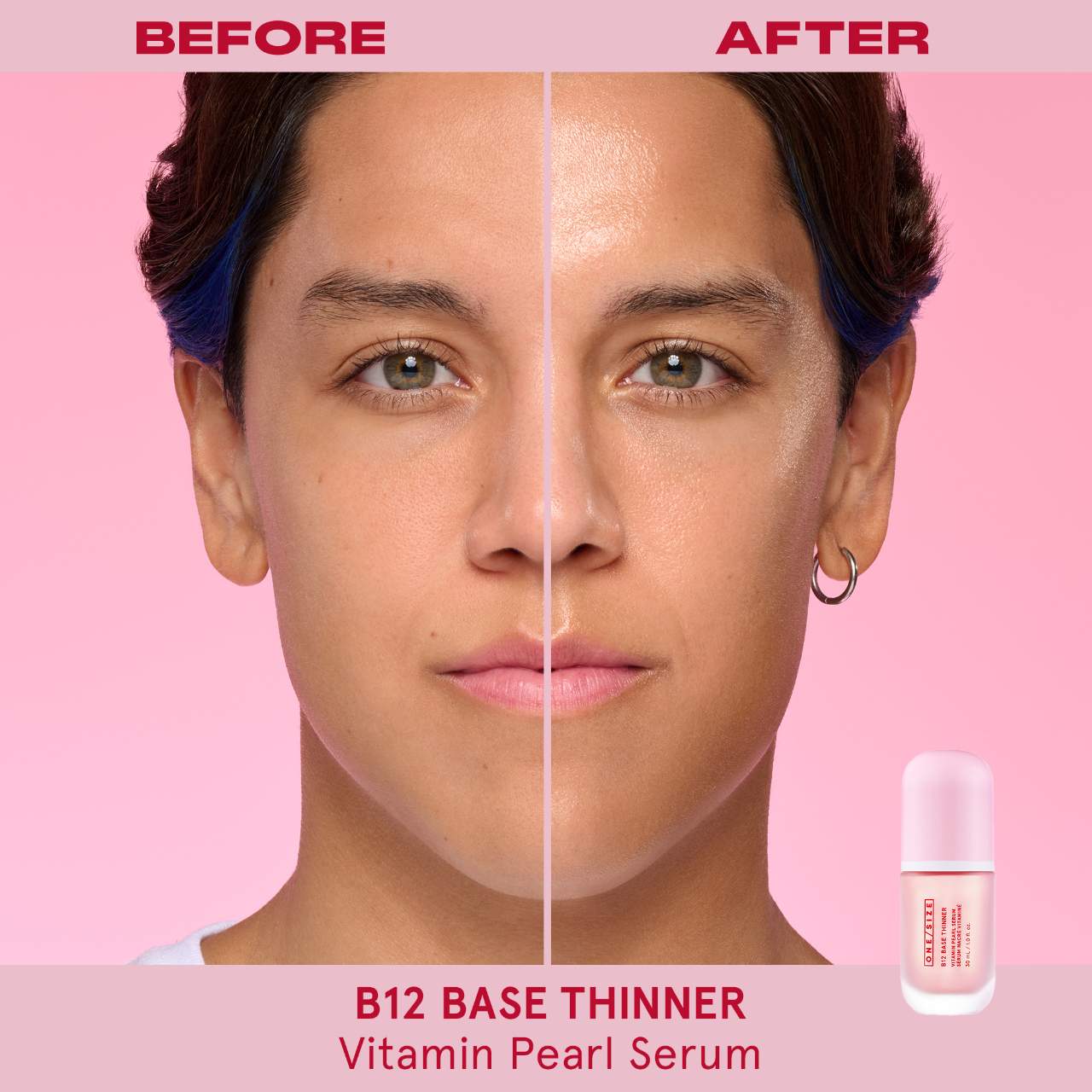 *PREORDEN: B12 Base Thinner Luminous Vitamin Pearl Boosting Serum - ONE SIZE by Patrick Starrr / Suero iluminador