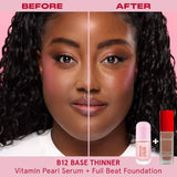 B12 Base Thinner Luminous Vitamin Pearl Boosting Serum - ONE SIZE by Patrick Starrr / Suero iluminador