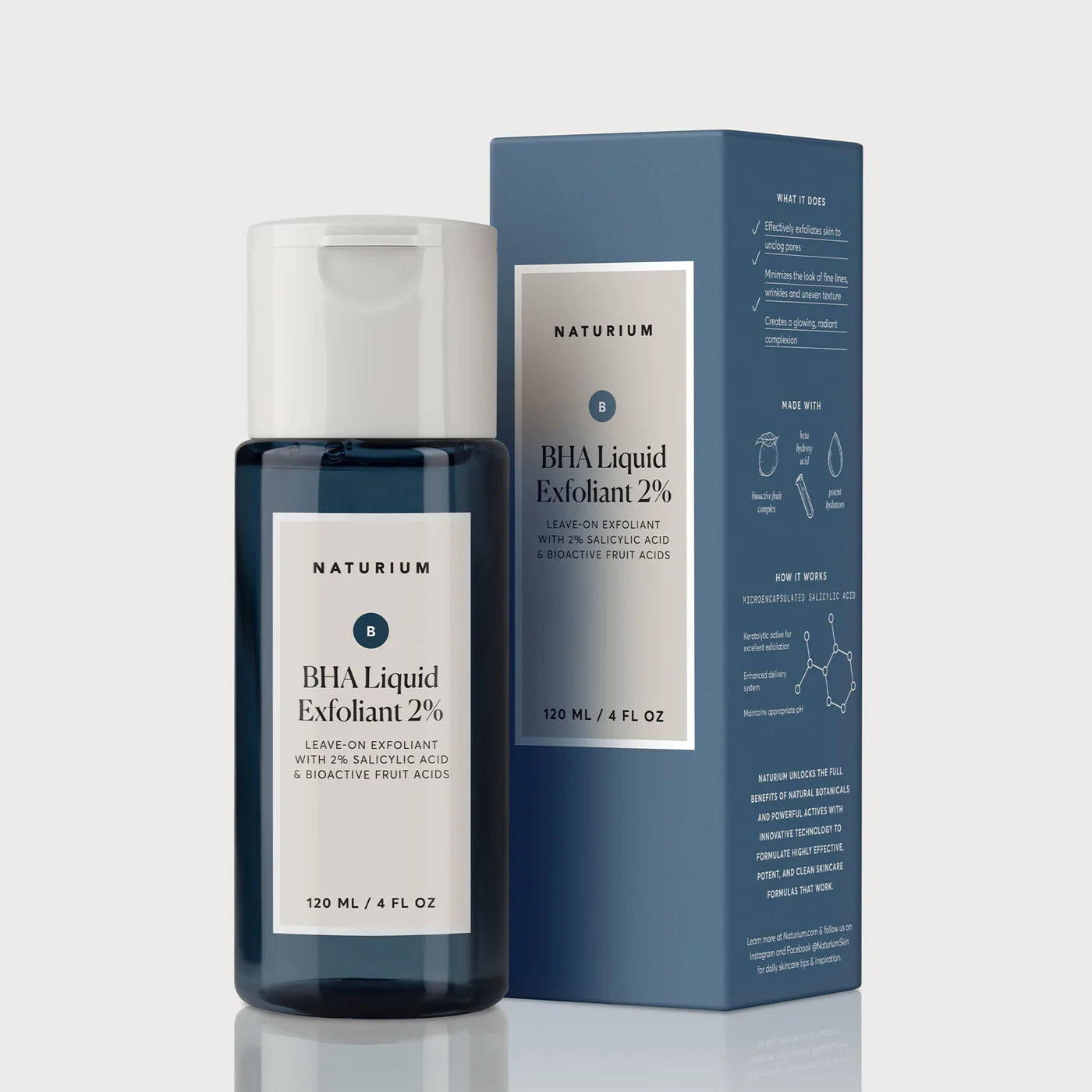 BHA Liquid Exfoliant 2% - Naturium / Reduce poros y manchas